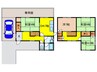 牧落荘園Ｂ棟 4DKの間取り