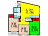 第２０千里ハイツ 3LDKの間取り