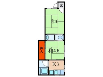 間取図 中塚マンション