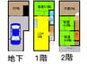 御幣島貸家 4LDK+Sの間取り