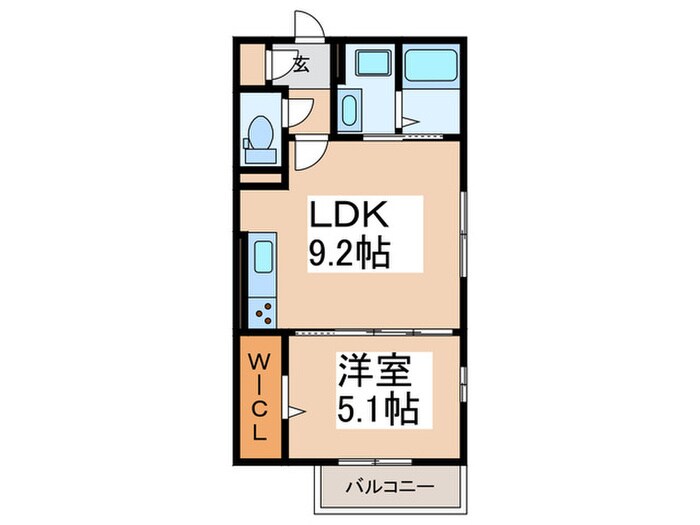 間取り図 ラ・フォンテ久米田
