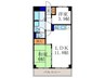 春栄ハイツ（305） 2LDKの間取り
