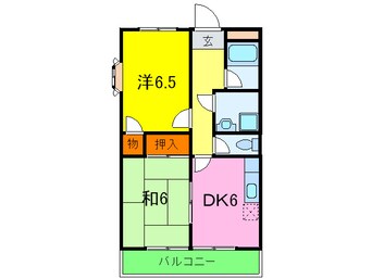 間取図 ｸﾞﾚｰｽ千歳