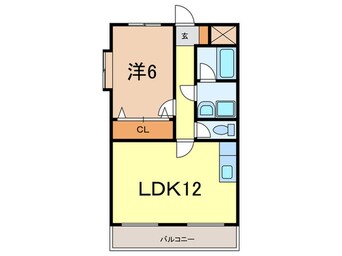 間取図 ｸﾞﾚｰｽ千歳