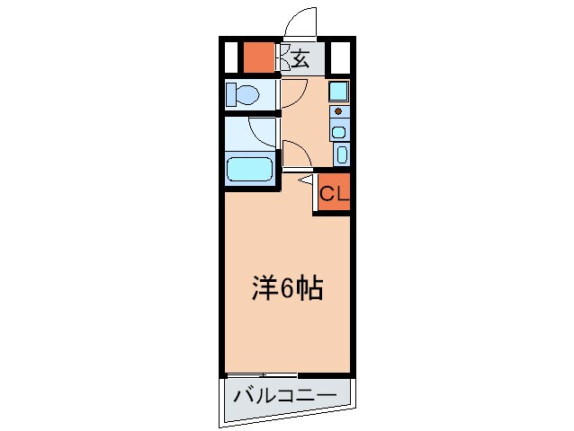 間取り図 エステムコ－ト神戸県庁前