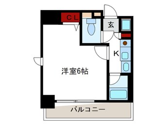 間取図 エステムコ－ト神戸県庁前