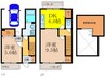 太田一丁目戸建住宅 2DKの間取り
