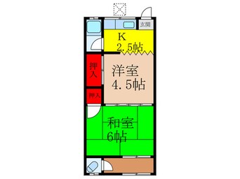 間取図 ゆたか荘