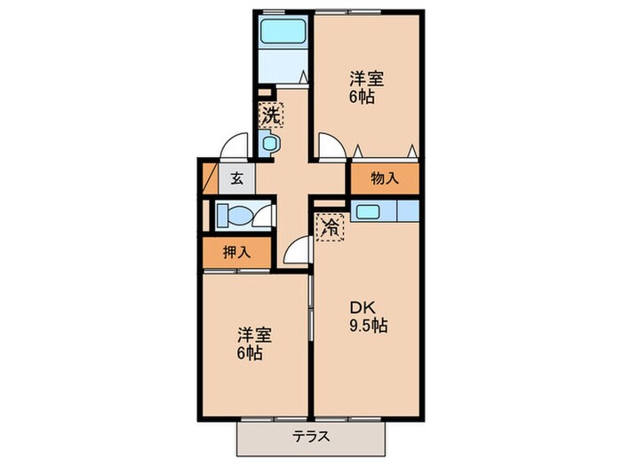 間取り図 ピア－チェイマイ