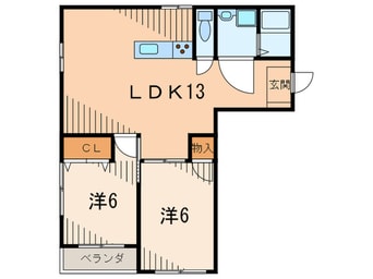 間取図 甲子園第2松並ハイツ