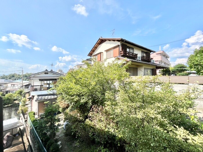 室内からの展望 掃部マンション