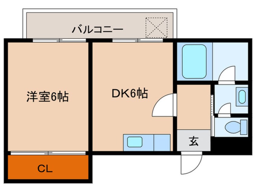 間取図 エトワール板宿