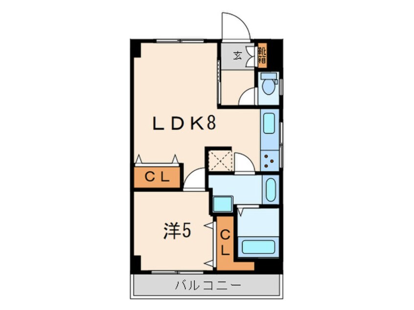 間取図 マンション甲陽