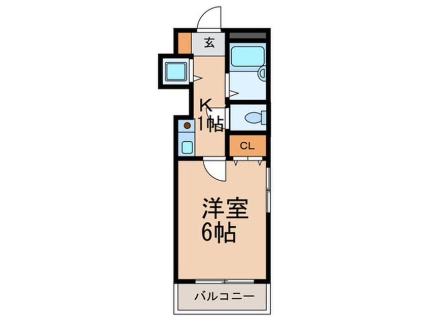 間取図 フル－ル六甲