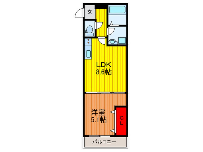 間取図 アート門真本町