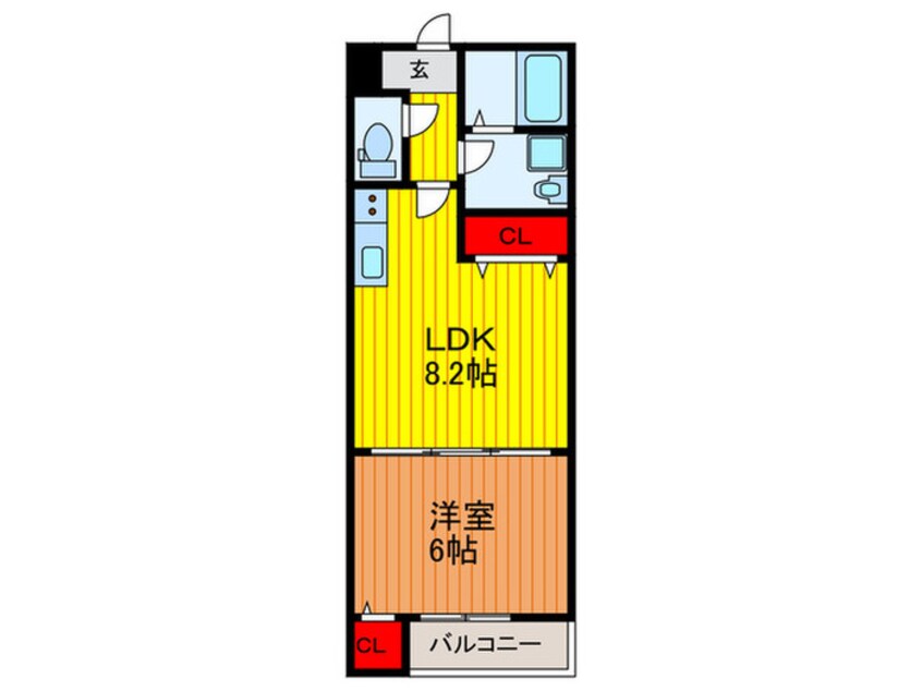 間取図 アート門真本町