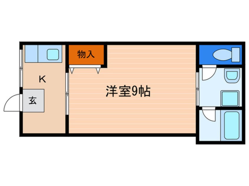 間取図 ブルージュ２１