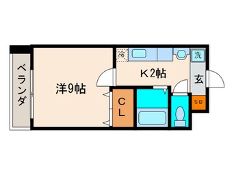 間取図 ハウスセゾン御所南