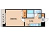 ハウスセゾン御所南 1Kの間取り