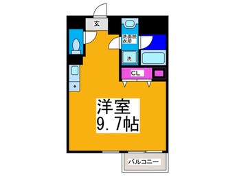 間取図 ｴﾑｽﾞｺｰﾄ深井沢町