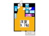 ｴﾑｽﾞｺｰﾄ深井沢町 1Rの間取り