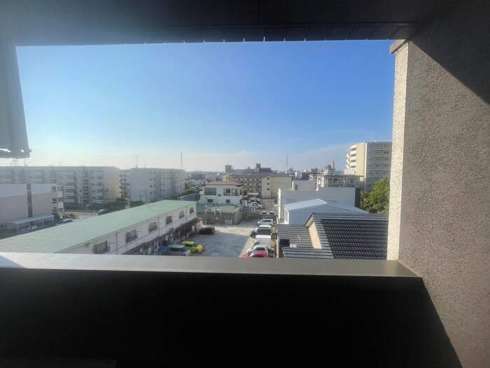 室内からの展望 ｴﾑｽﾞｺｰﾄ深井沢町