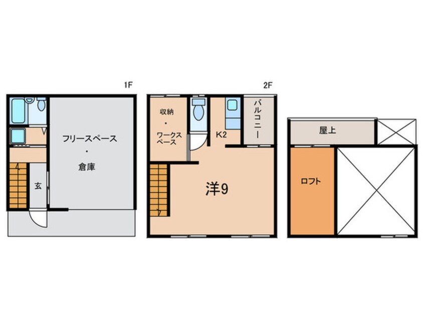 間取図 仮）ＫＯＹＡＩＫＥ－ＢＡＳＥ