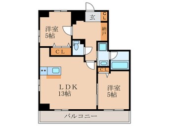 間取図 仮)杭瀬本町１丁目ＰＪ