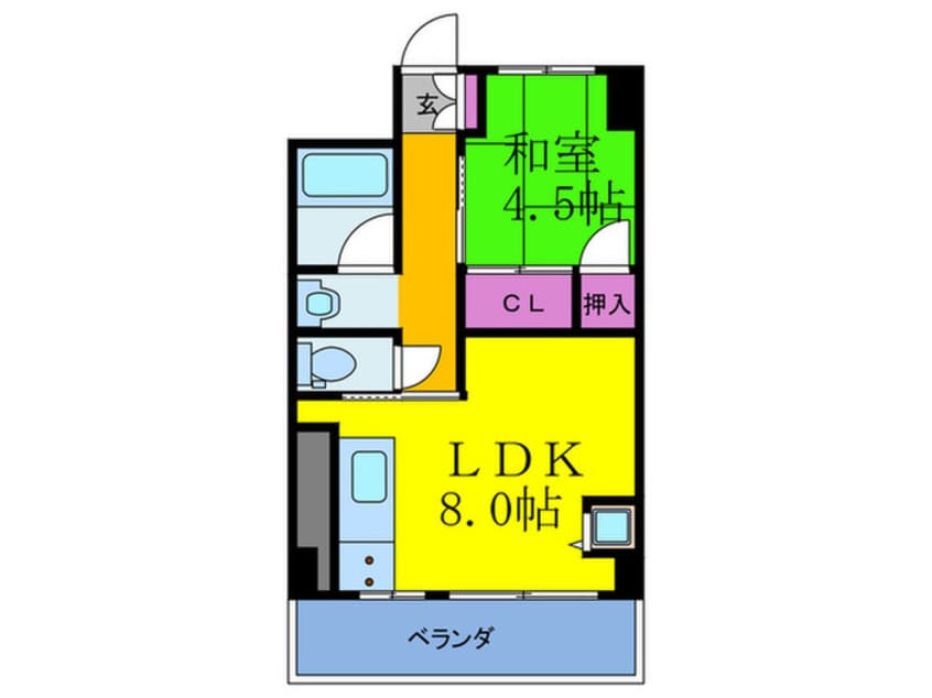 間取図 第２メゾン北梅田