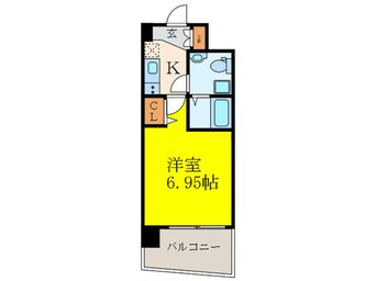 間取図 セレニテ江坂ルフレ