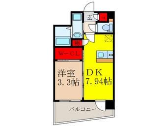 間取図 セレニテ江坂ルフレ