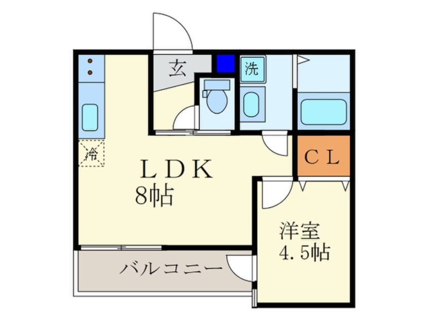 間取図 プライベートレジデンス御所西