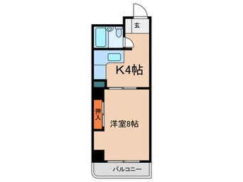 間取図 サムティ扇町