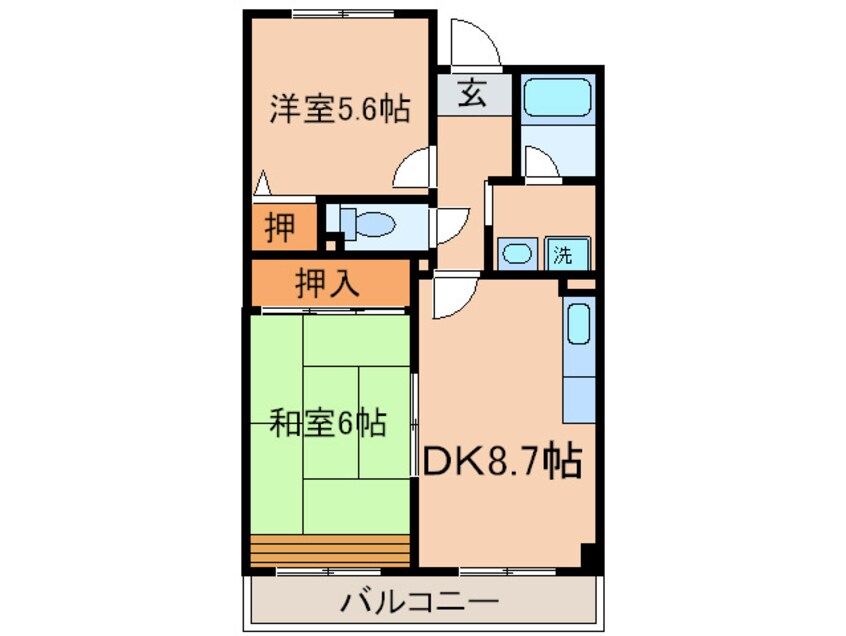 間取図 オークハウス