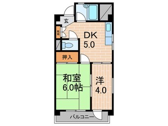 間取図 プチメゾン南甲子園