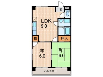 間取図 プチメゾン南甲子園