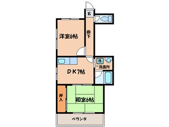 間取図 メゾン醒ヶ井