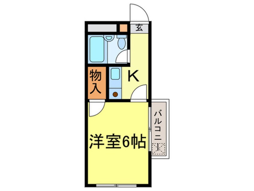 間取図 ラフィ－ネ津門