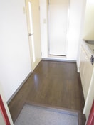 玄関 クレセント山双