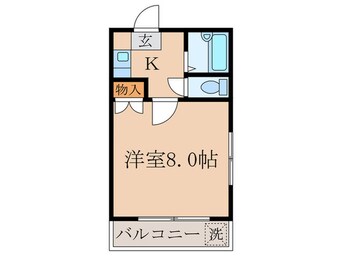 間取図 メゾンドラディ