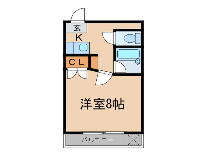 間取図 メゾンドラディ