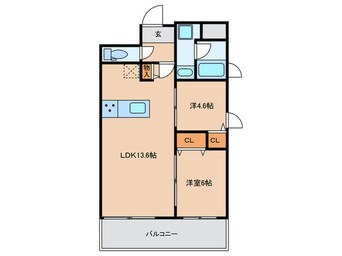 間取図 セレーノ北野