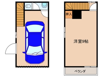 間取図 西野々2丁目倉庫