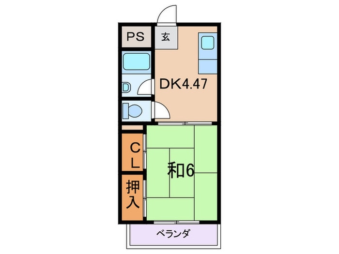 間取り図 フタミハイツ