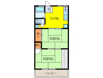 間取図 共栄ハイツ