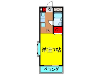 間取図 グロｰスコート香里園