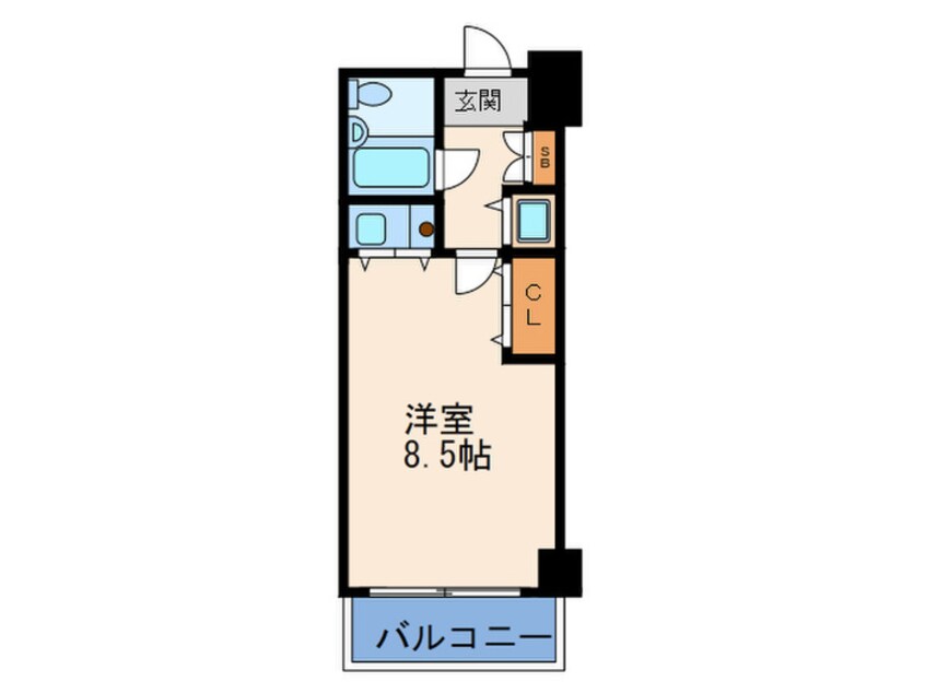 間取図 ロイヤルハイツ梅田Ⅱ