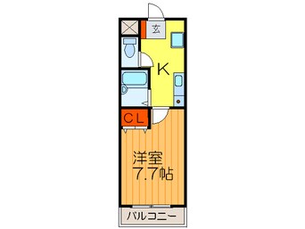 間取図 アルペ－ジュ21