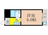 サンライズ 1Kの間取り