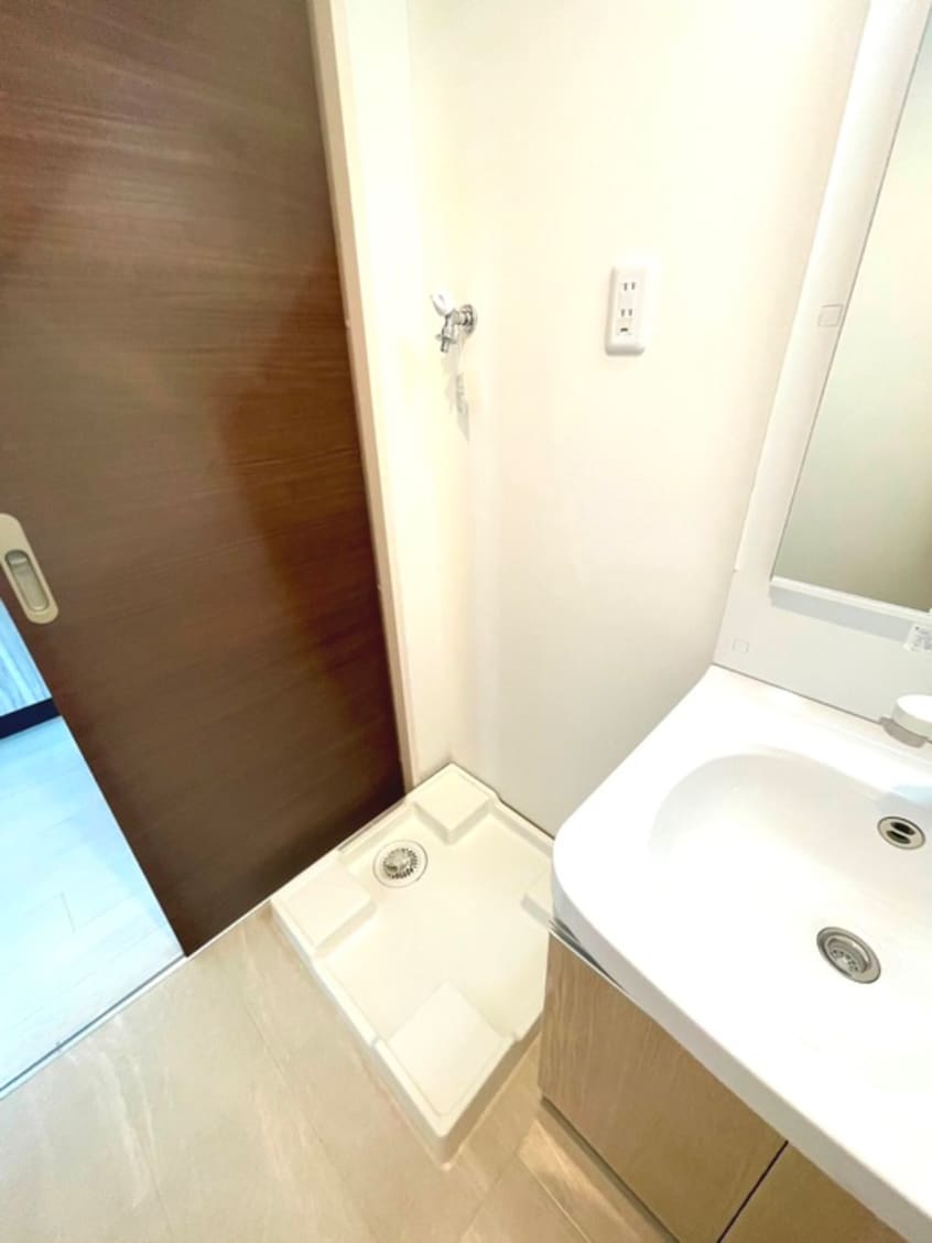 洗濯機置場 フィエルテ瓢箪山